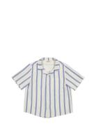 Tage Tops Shirts Short-sleeved Shirts Blue MarMar Copenhagen