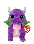 Daphne - Purple Dinosaur Reg Toys Soft Toys Stuffed Toys Multi/pattern...