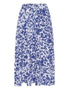 Fayeiw Skirt Skirts Maxi Skirts Blue InWear