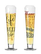 Heldenfest Beer Glass 2-P Home Tableware Glass Beer Glass Nude Ritzenh...