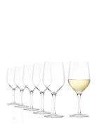 White Wine Glass Ultra 30,5Cl. 6 Pieces Home Tableware Glass Wine Glas...
