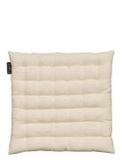 Pepper Seat Cushion Home Textiles Seat Pads Cream LINUM