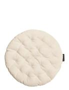 Pepper Seat Cushion Home Textiles Seat Pads Cream LINUM