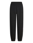 A-Ls French Terry Emb Logo Pant Bottoms Sweatpants Black Calvin Klein