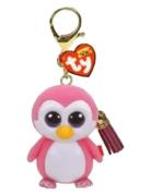 Glider - Penguin Clip Toys Soft Toys Stuffed Animals Pink TY