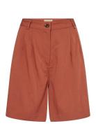 Sc-Paige Bottoms Shorts Chino Shorts Orange Soyaconcept
