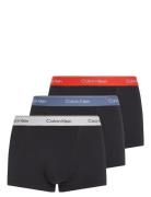 Relaxed Fit Trunk 3Pk Boxershorts Navy Calvin Klein