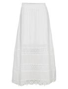 Nugaya Long Skirt Skirts Maxi Skirts White Nümph