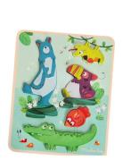 Sensory Puzzle 5 Pcs - Dans La Jungle Toys Puzzles And Games Puzzles W...