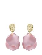 Paloma Small Earring Ørestickere Smykker Pink Bud To Rose