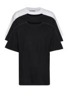 3 Pack Box Tee Tops T-Kortærmet Skjorte Multi/patterned Denim Project