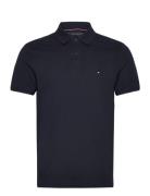 Mb Contrast Collar Cuff Reg Polo Tops Polos Short-sleeved Navy Tommy H...