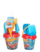 Hot Wheels Beach Set 5 Pcs Toys Outdoor Toys Sand Toys Multi/patterned...
