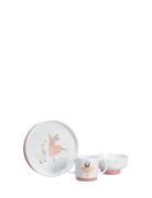 Porcelain Dish Set - La Petite Ecole De Danse Home Meal Time Plates & ...