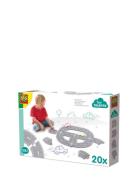 Felt Road Circuit 20 Parts Toys Toy Cars & Vehicles Race Tracks Grey S...