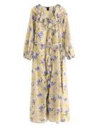 Dress Florens Maxikjole Festkjole Yellow Lindex