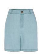 Mary Tencel Shorts Bottoms Shorts Denim Shorts Blue Newhouse