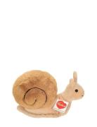 Snail Lotta 20 Cm Toys Soft Toys Stuffed Animals Beige Teddy Hermann