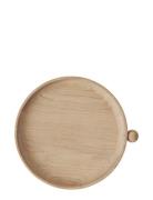 Inka Wood Tray Round Home Tableware Dining & Table Accessories Trays B...