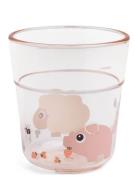 Glass L Tiny Farm Powder Home Meal Time Cups & Mugs Cups Pink D By Dee...