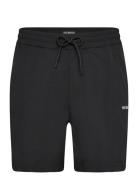Nylon Track Shorts Bottoms Shorts Sweat Shorts Black HAN Kjøbenhavn