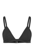 Ribbed V-Neck Bikini Top Swimwear Bikinis Bikini Tops Triangle Bikinit...