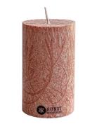 Upcycled Olive Wax Pillar Candle Home Decoration Candles Block Candles...