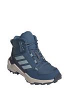 Terrex Ax4R Mid K Vinterstøvler Med Snøre Navy Adidas Terrex