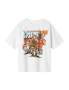 Nkmjavali Fortnite Nreg Ss Top Box Bfu Tops T-Kortærmet Skjorte White ...