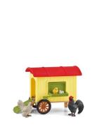 Schleich Mobile Chicken Coop Toys Playsets & Action Figures Animals Mu...
