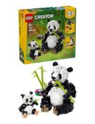 Vilde Dyr: Pandafamilie 31165 Toys Lego Toys Lego creator Multi/patter...