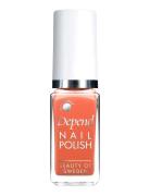 Minilack Nr 813 Neglelak Makeup Orange Depend Cosmetic