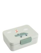Lunch Box W/Divider Playground Green Home Meal Time Lunch Boxes Green ...