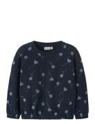 Nmfviluba Ls Nreg Sweat Unb Tops Sweatshirts & Hoodies Sweatshirts Nav...