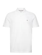 Performance Pique Reg Polo Tops Polos Short-sleeved White Tommy Hilfig...
