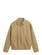 Cotton Twill Jacket Tynd Jakke Beige GANT
