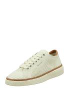 San Prep Low Lace Shoe Low-top Sneakers Cream GANT