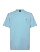 Tee Sport T-Kortærmet Skjorte Blue BOSS