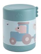 Insulated Food Jar Tiny Farm Blue 300 Ml Home Meal Time Lunch Boxes Mu...