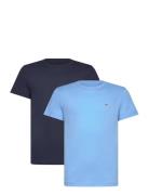 C-Neck T-Shirt 2-Pack Tops T-Kortærmet Skjorte Multi/patterned GANT