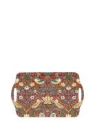 Strawberry Thief Red Large Tray Home Tableware Dining & Table Accessor...