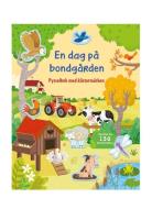 En Dag På Bondgården: Pysselbok Med Klistermärken Toys Creativity Draw...
