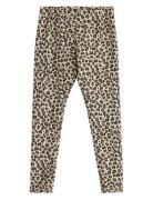 Leggings Br Leo Aop Bottoms Leggings Beige Lindex