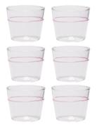 Orbit Drikkeglas Home Tableware Glass Drinking Glass Nude Hübsch