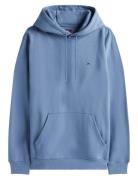 Tjm Reg S Flag Hoodie Tops Sweatshirts & Hoodies Hoodies Blue Tommy Je...