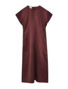 Bray - High Shine Blend Maxikjole Festkjole Burgundy Day Birger Et Mik...