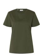 Slfmyessential Ss O-Neck Tee Noos Tops T-shirts & Tops Short-sleeved B...
