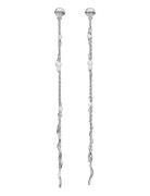 Sirena Earrings Ørestickere Smykker Silver Maanesten