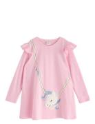 Top Long Unicorn Bag Detail Dresses & Skirts Dresses Casual Dresses Lo...