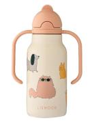 Kimmie Water Bottle 250 Ml Home Meal Time Multi/patterned Liewood